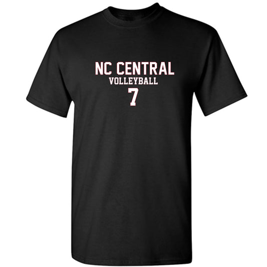 NCCU - NCAA Women's Volleyball : Aniah Bass - Replica Shersey T-Shirt-0