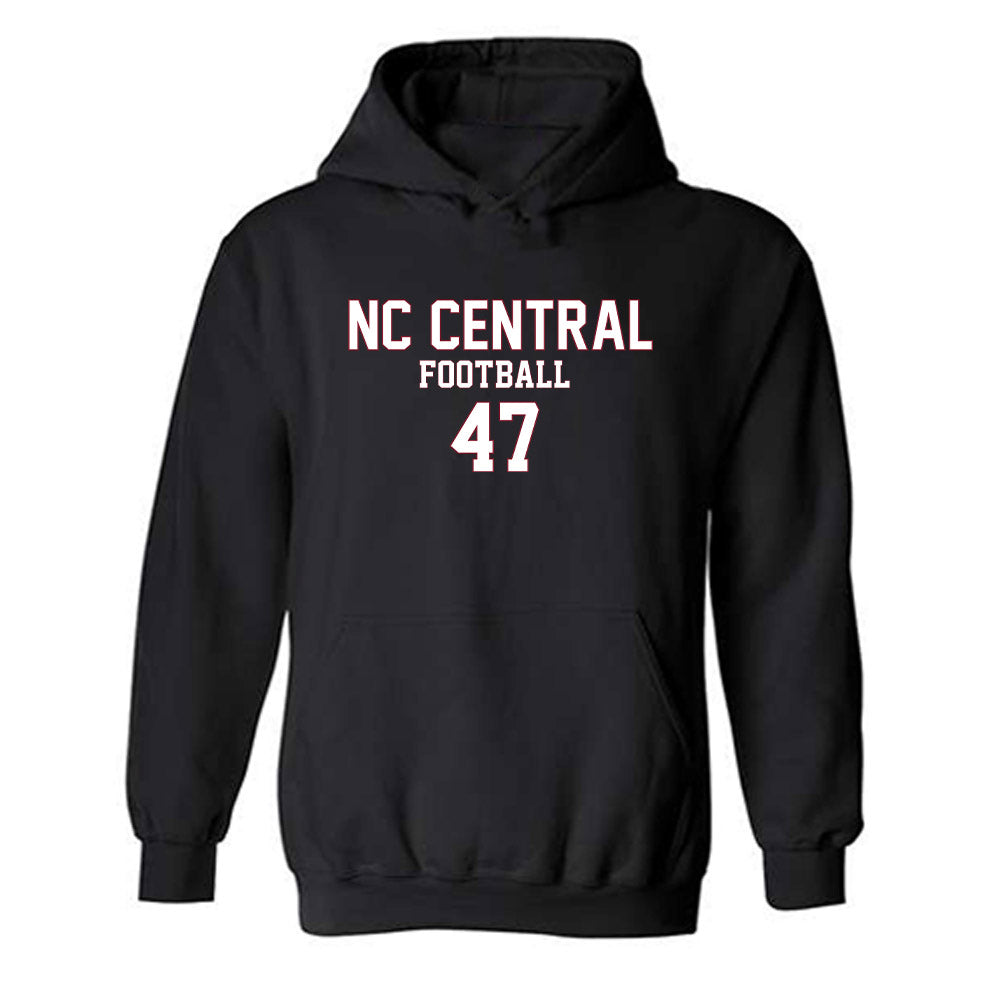 NCCU - NCAA Football : Darryl Veal Jr - Replica Shersey Hooded Sweatshirt-0