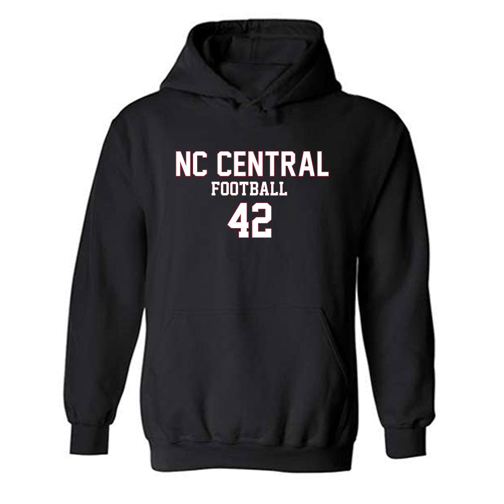NCCU - NCAA Football : Mekhi Bigelow - Replica Shersey Hooded Sweatshirt-0