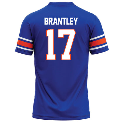 Boise State - NCAA Football : Logan Brantley - Blue Football Jersey-1