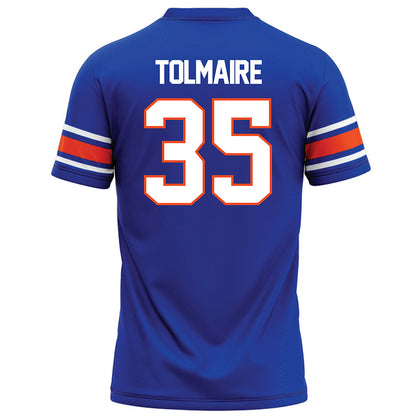 Boise State - NCAA Football : Treyvon Tolmaire - Blue Football Jersey