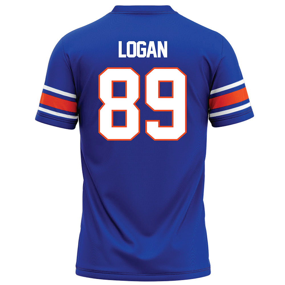 Boise State - NCAA Football : AJ Logan - Blue Football Jersey-1
