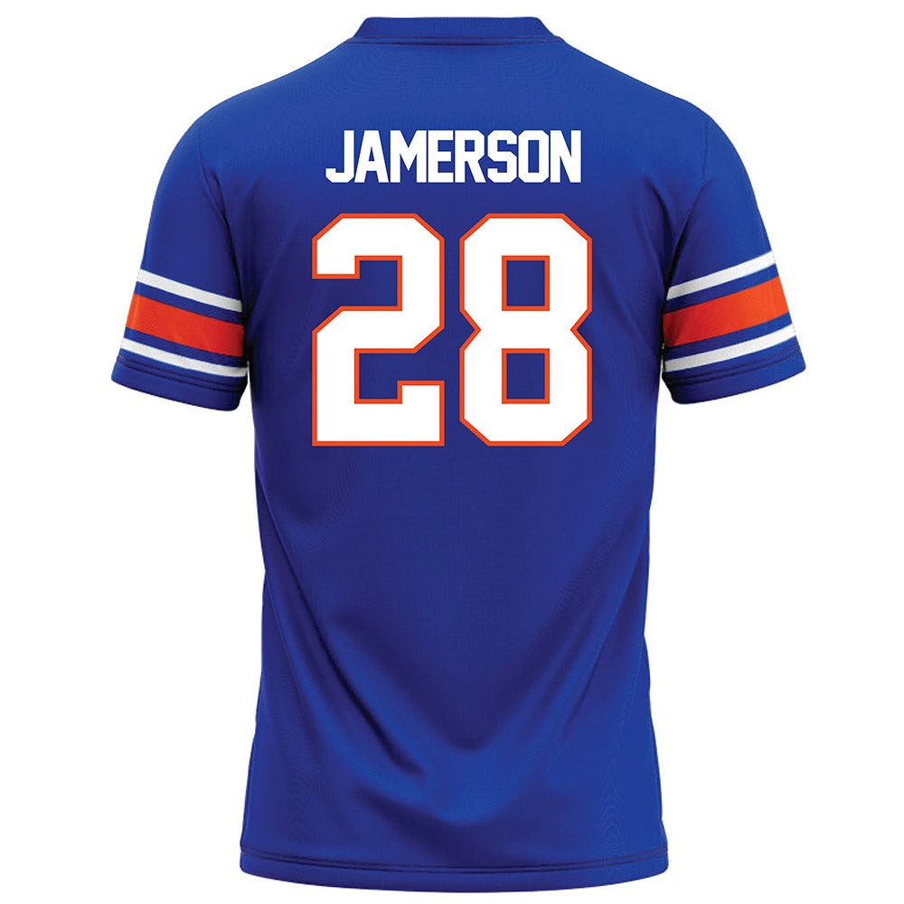Boise State - NCAA Football : Cam Jamerson - Blue Football Jersey-1