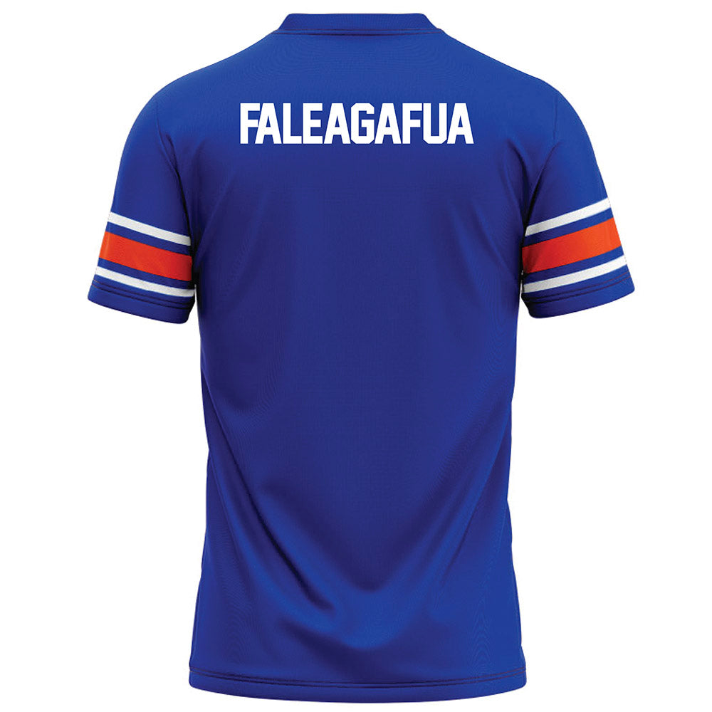 Boise State - NCAA Football : Sua Faleagafua - Blue Football Jersey-1