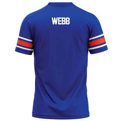 Boise State - NCAA Football : Corey Webb - Blue Football Jersey-1