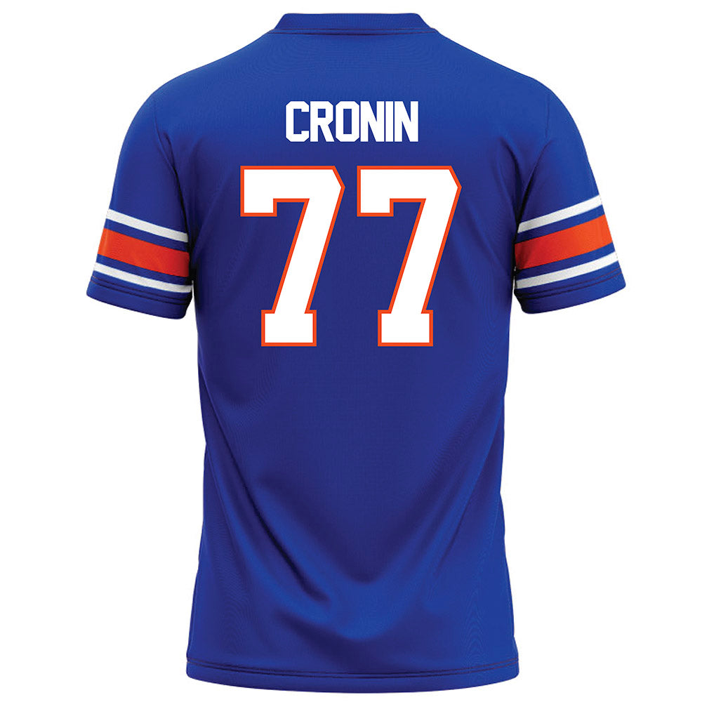 Boise State - NCAA Football : Kole Cronin - Blue Football Jersey-1