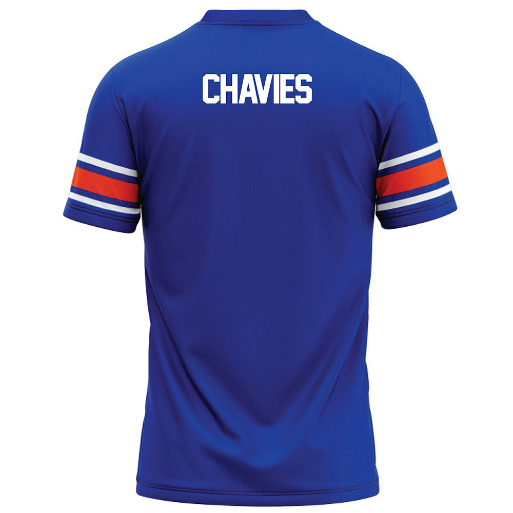 Boise State - NCAA Football : Keilan Chavies - Blue Football Jersey-1