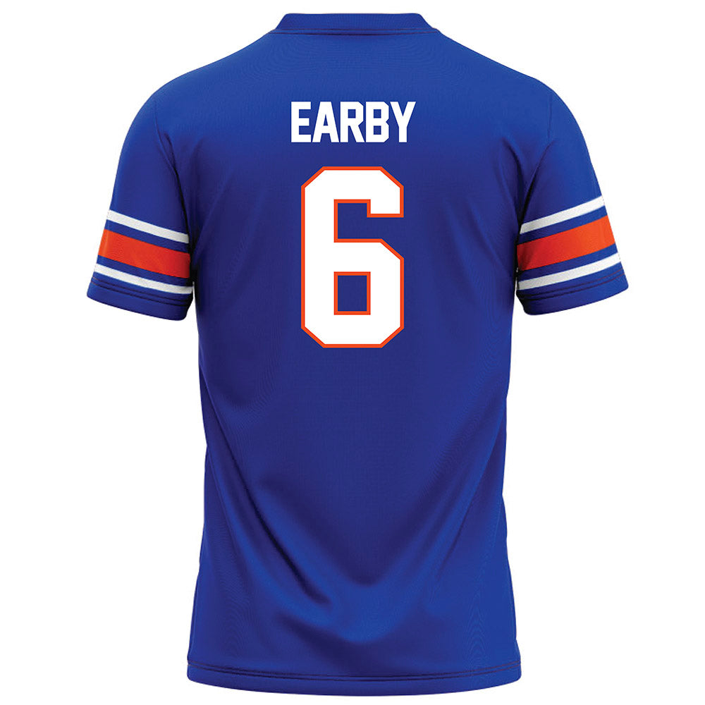 Boise State - NCAA Football : Jeremiah Earby - Blue Football Jersey