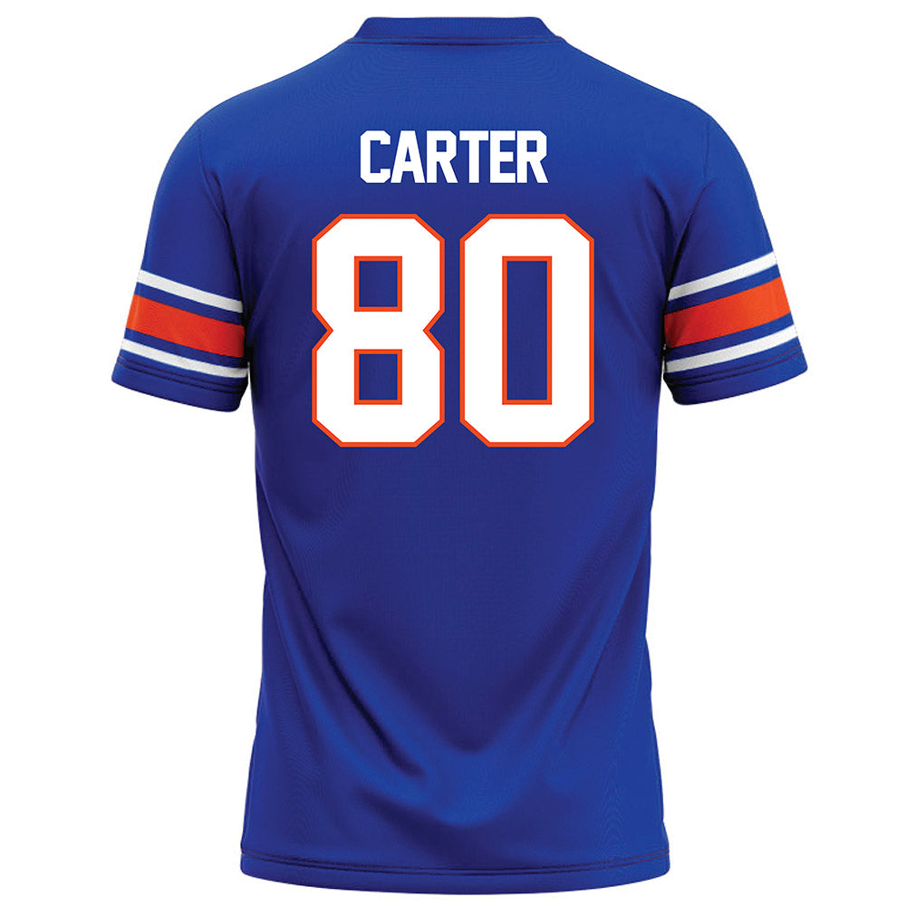 Boise State - NCAA Football : Romeo Carter - Blue Football Jersey-1