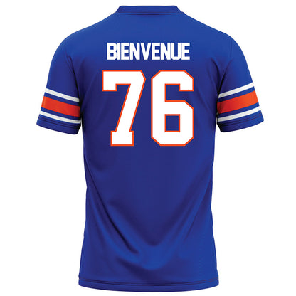 Boise State - NCAA Football : Gregory Bienvenue - Blue Football Jersey-1
