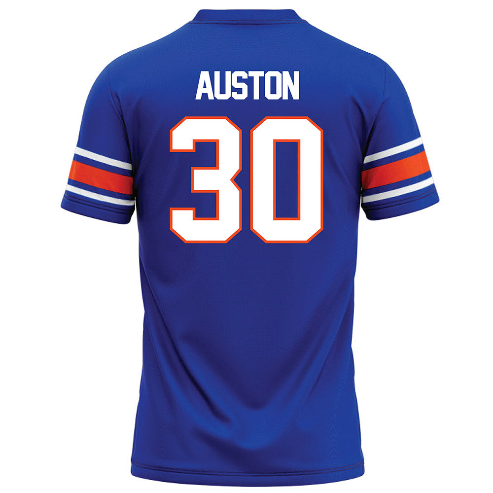 Boise State - NCAA Football : Adam Auston - Blue Football Jersey-1