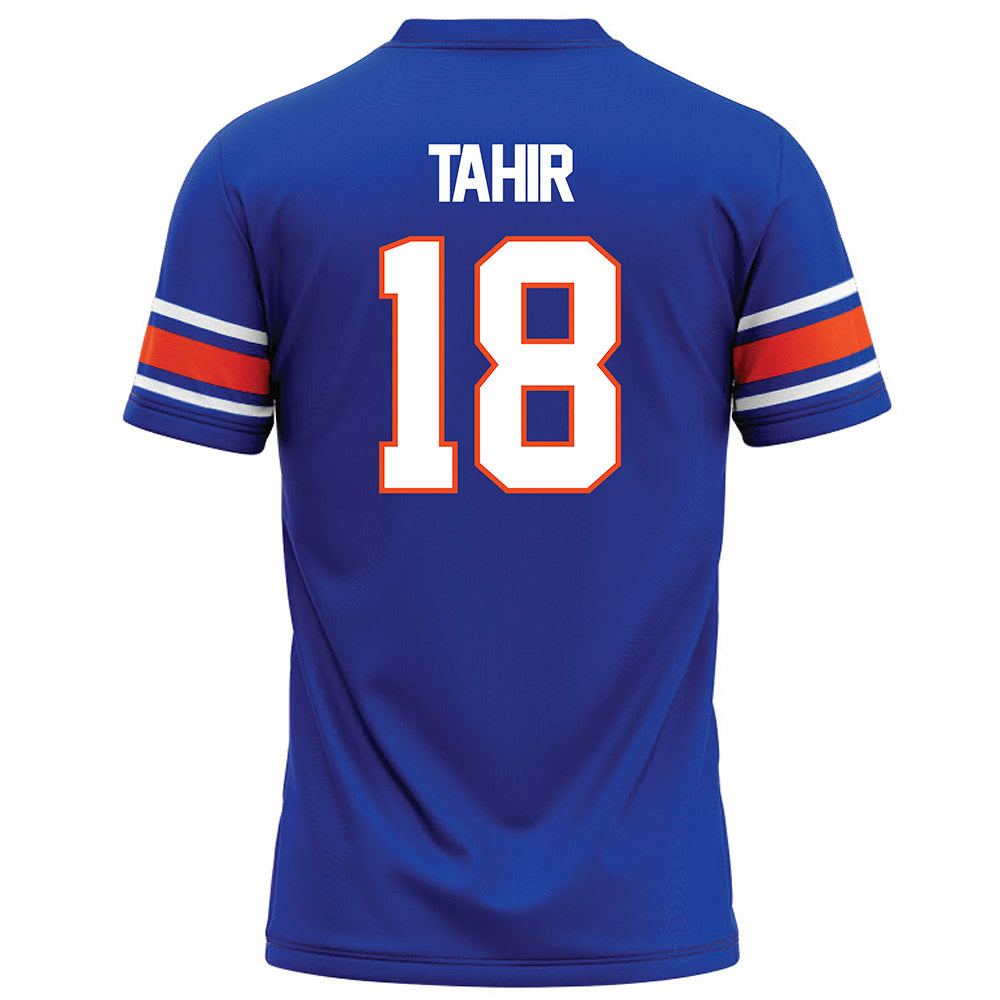 Boise State - NCAA Football : Gabe Tahir - Blue Football Jersey