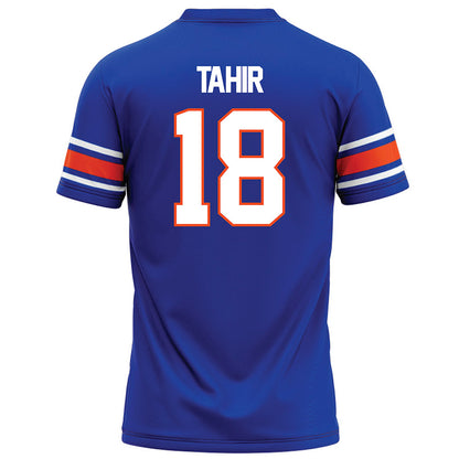 Boise State - NCAA Football : Gabe Tahir - Blue Football Jersey