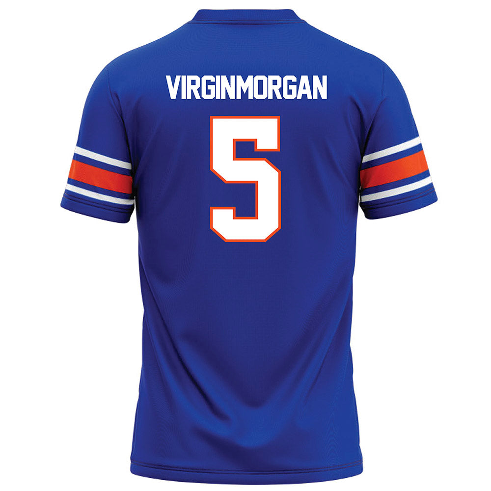 Boise State - NCAA Football : Jayden Virgin-Morgan - Blue Football Jersey-1