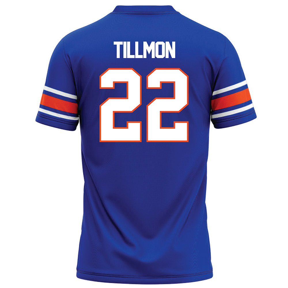 Boise State - NCAA Football : Roman Tillmon - Blue Football Jersey-1