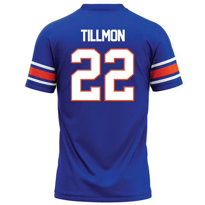 Boise State - NCAA Football : Roman Tillmon - Blue Football Jersey-1
