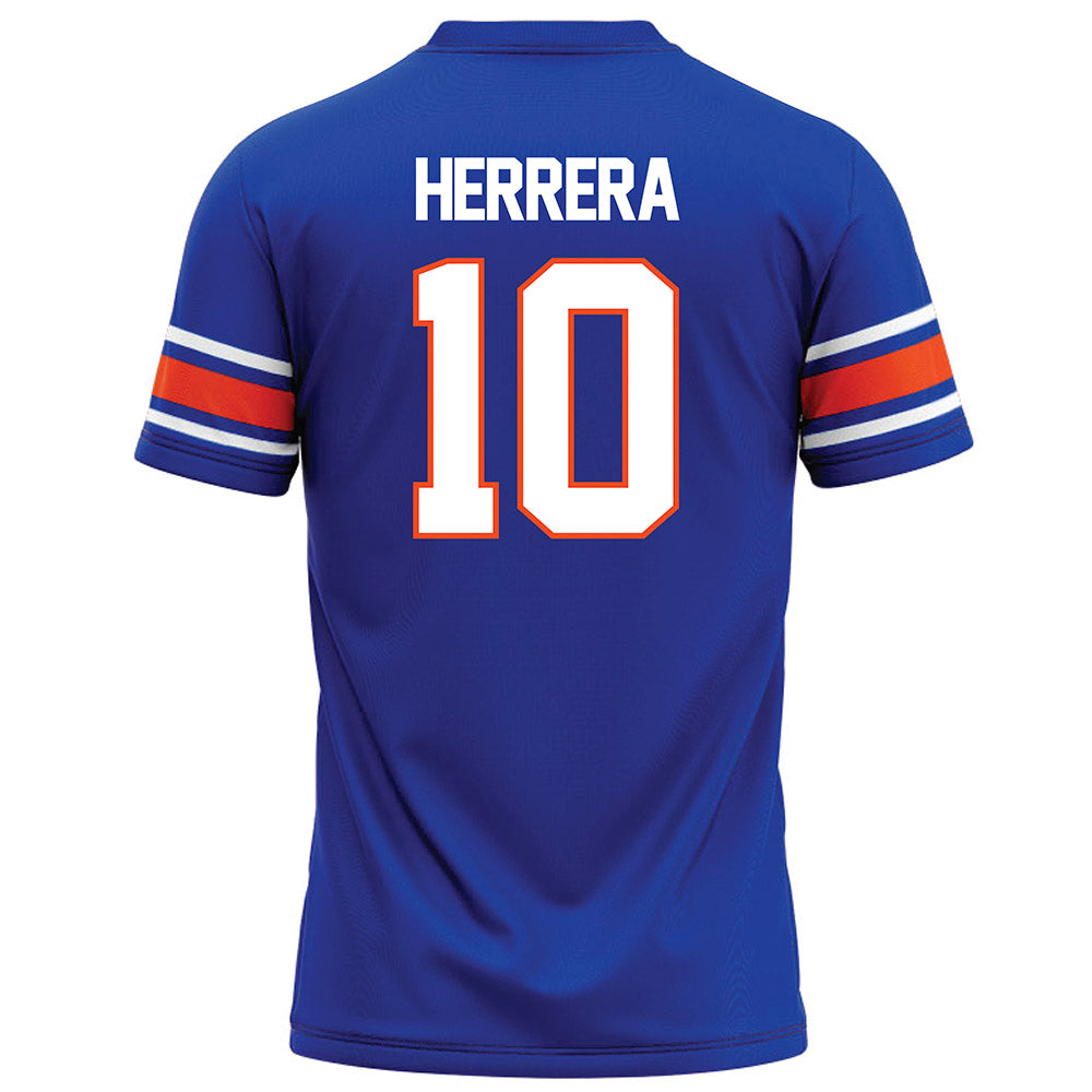 Boise State - NCAA Football : Cash Herrera - Blue Football Jersey-1