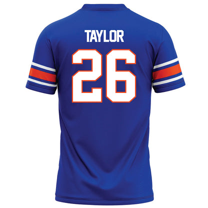 Boise State - NCAA Football : Khai Taylor - Blue Football Jersey