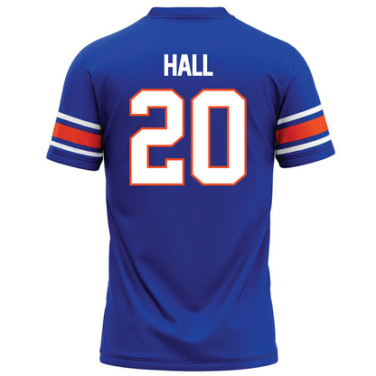 Boise State - NCAA Football : Kyle Hall - Blue Football Jersey-1