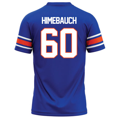 Boise State - NCAA Football : Tyler Himebauch - Blue Football Jersey-1