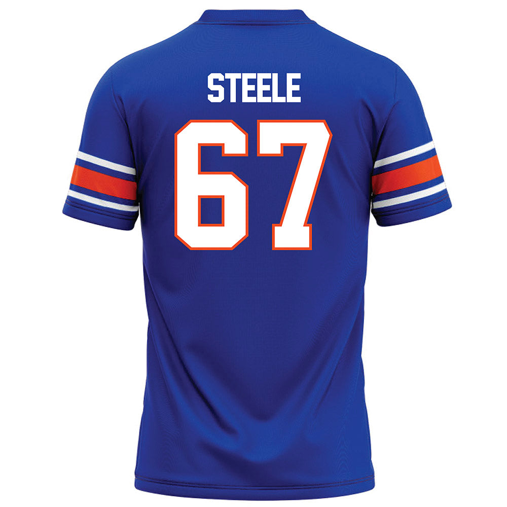 Boise State - NCAA Football : Jason Steele - Blue Football Jersey