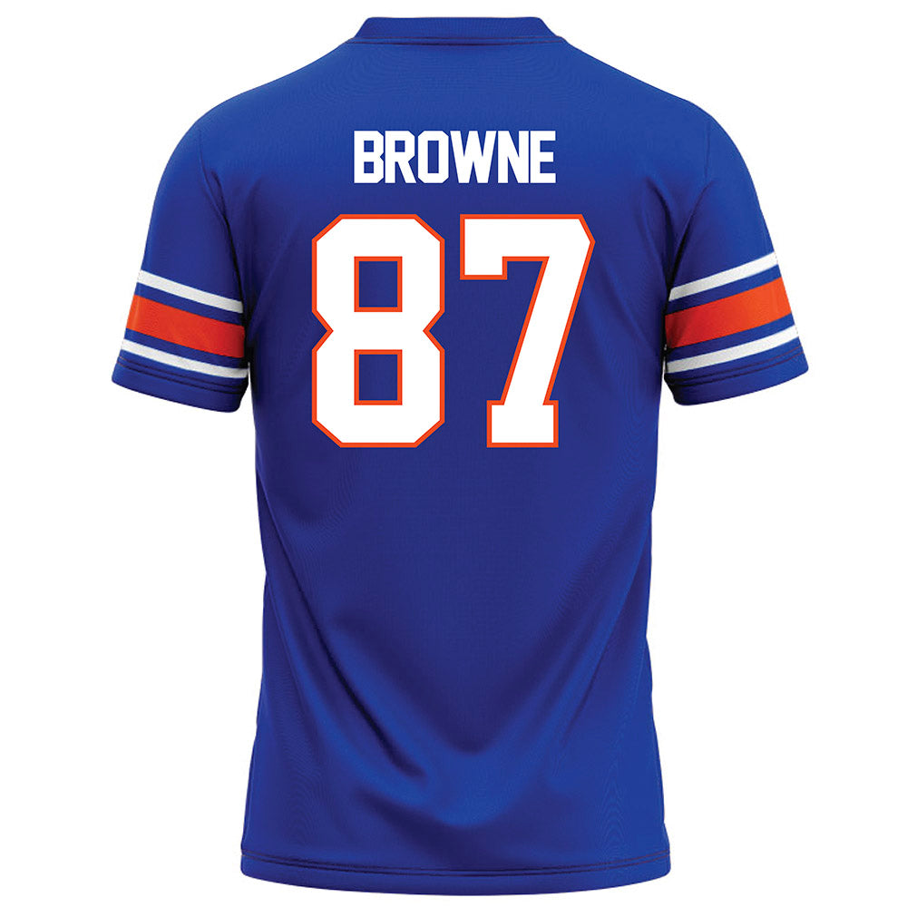 Boise State - NCAA Football : Keawe Browne - Blue Football Jersey-1