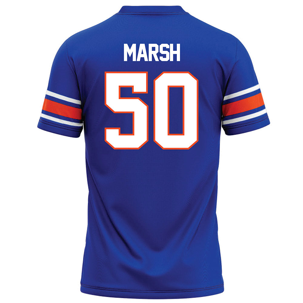 Boise State - NCAA Football : Joseph Marsh - Blue Football Jersey