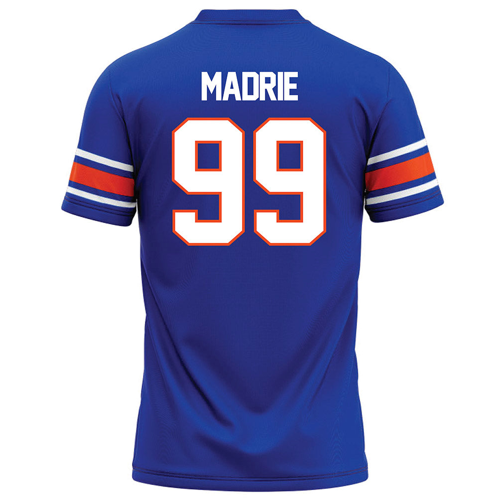 Boise State - NCAA Football : Michael Madrie - Blue Football Jersey-1