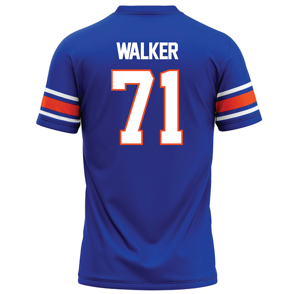 Boise State - NCAA Football : Miles Walker - Blue Football Jersey-1