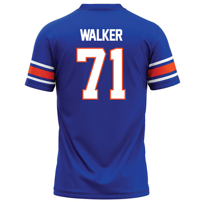 Boise State - NCAA Football : Miles Walker - Blue Football Jersey-1