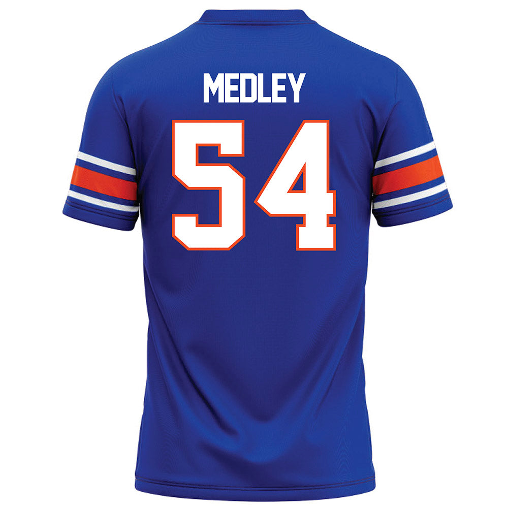 Boise State - NCAA Football : Adonte Medley - Blue Football Jersey-1