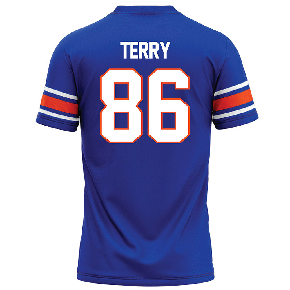 Boise State - NCAA Football : Austin Terry - Blue Football Jersey