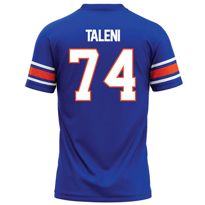 Boise State - NCAA Football : Alma Taleni - Blue Football Jersey-1
