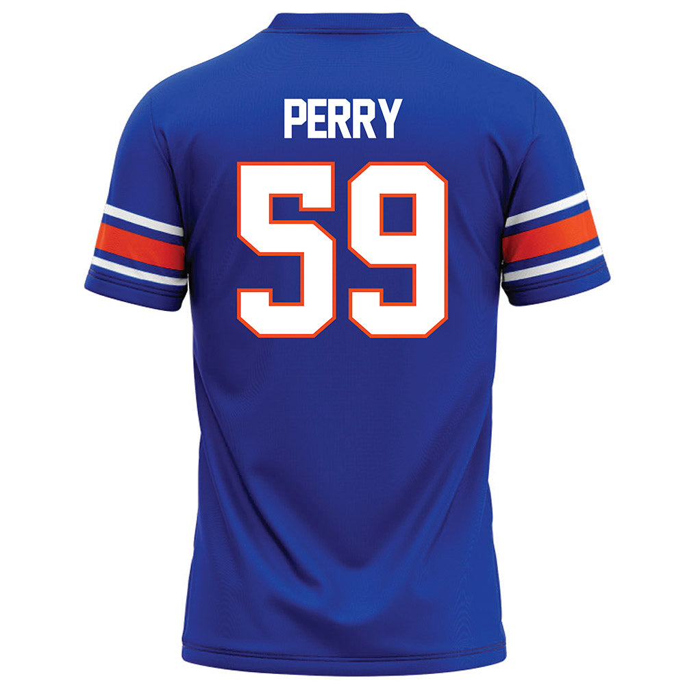 Boise State - NCAA Football : Jameson Perry - Blue Football Jersey-1
