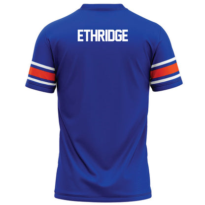 Boise State - NCAA Football : Tyler Ethridge - Blue Football Jersey-1