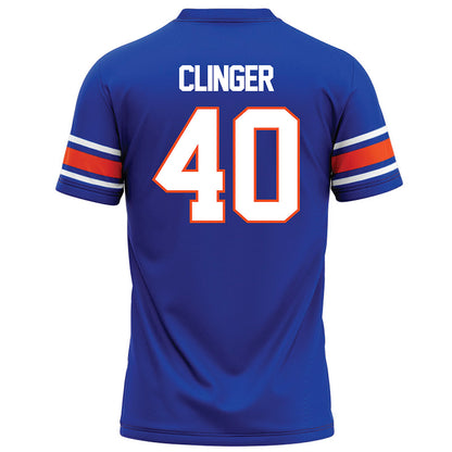 Boise State - NCAA Football : Ryker Clinger - Blue Football Jersey