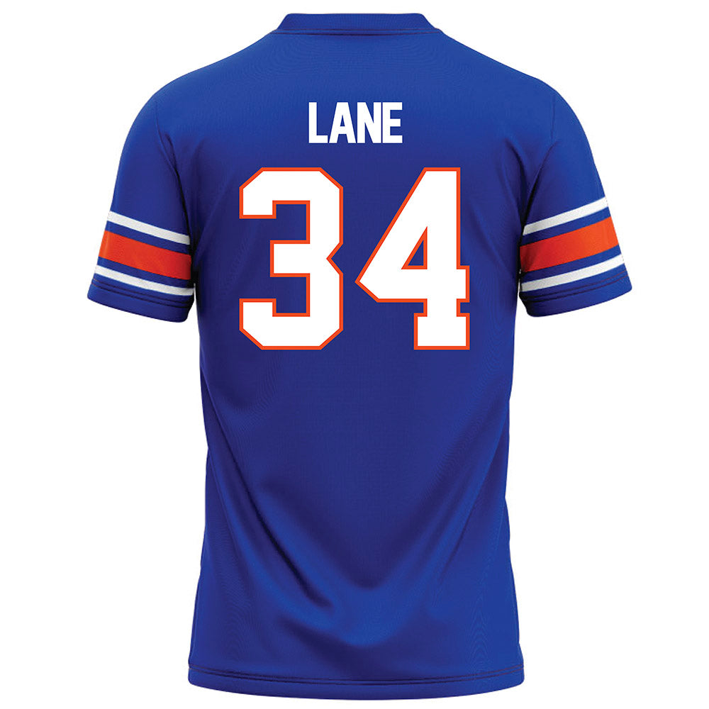 Boise State - NCAA Football : Jeremyah Lane - Blue Football Jersey-1