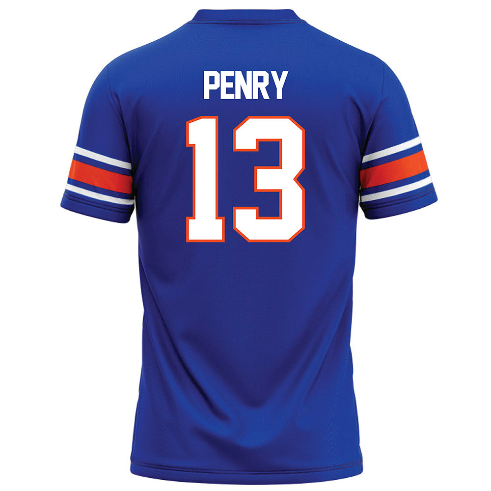 Boise State - NCAA Football : Chase Penry - Blue Football Jersey