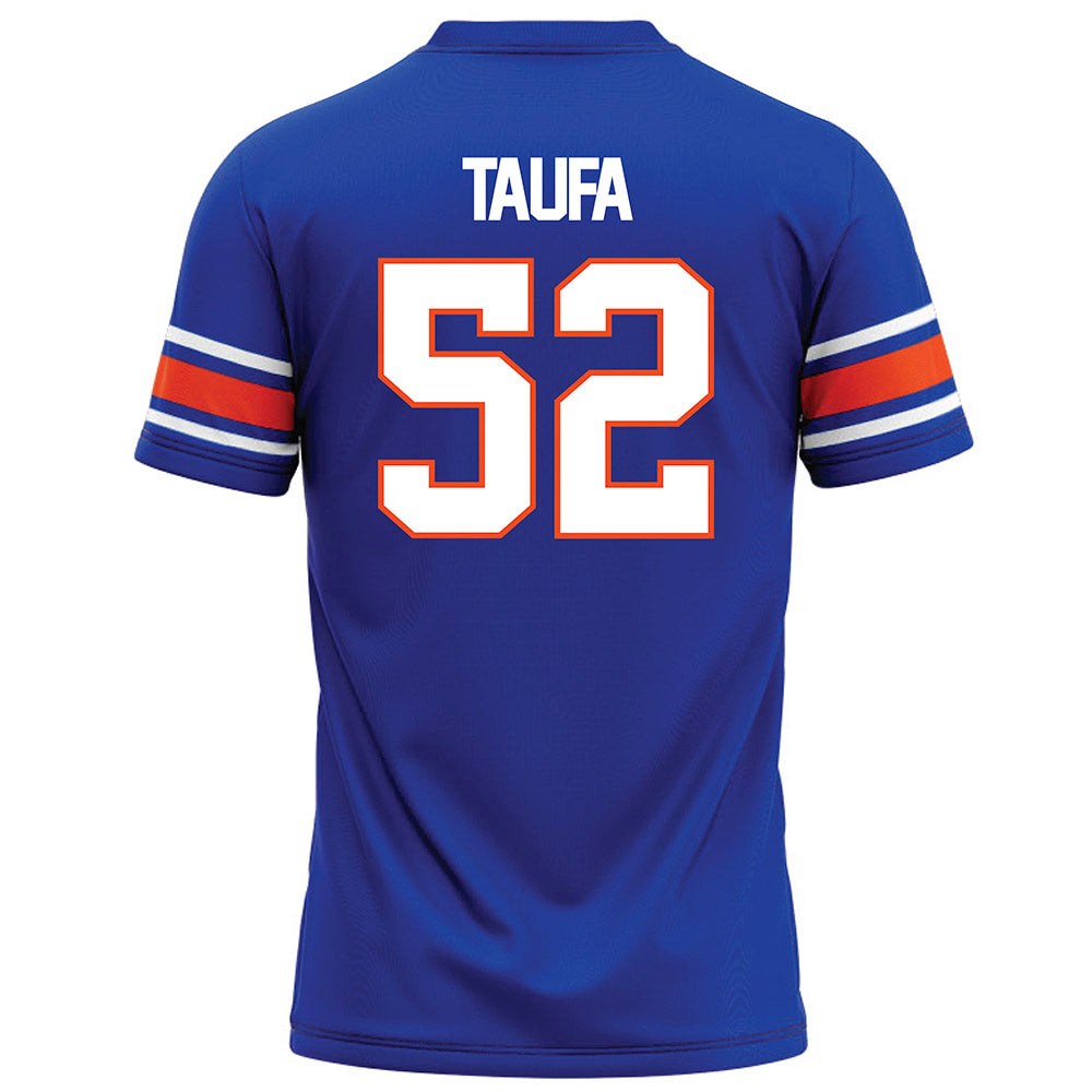 Boise State - NCAA Football : Stewart Taufa - Blue Football Jersey-1