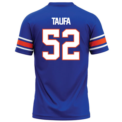 Boise State - NCAA Football : Stewart Taufa - Blue Football Jersey-1