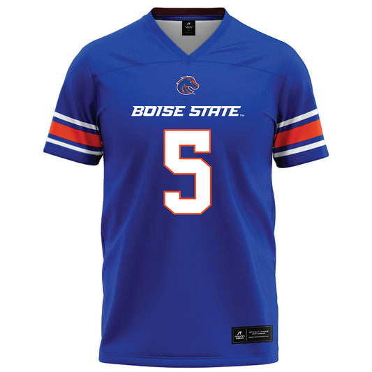 Boise State - NCAA Football : Jayden Virgin-Morgan - Blue Football Jersey-0