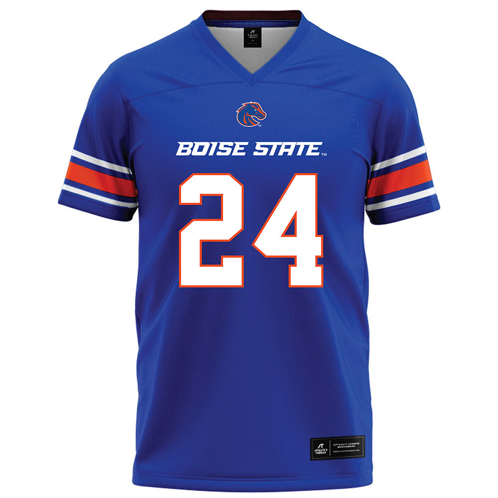 Boise State - NCAA Football : AJ Maes - Blue Football Jersey-0