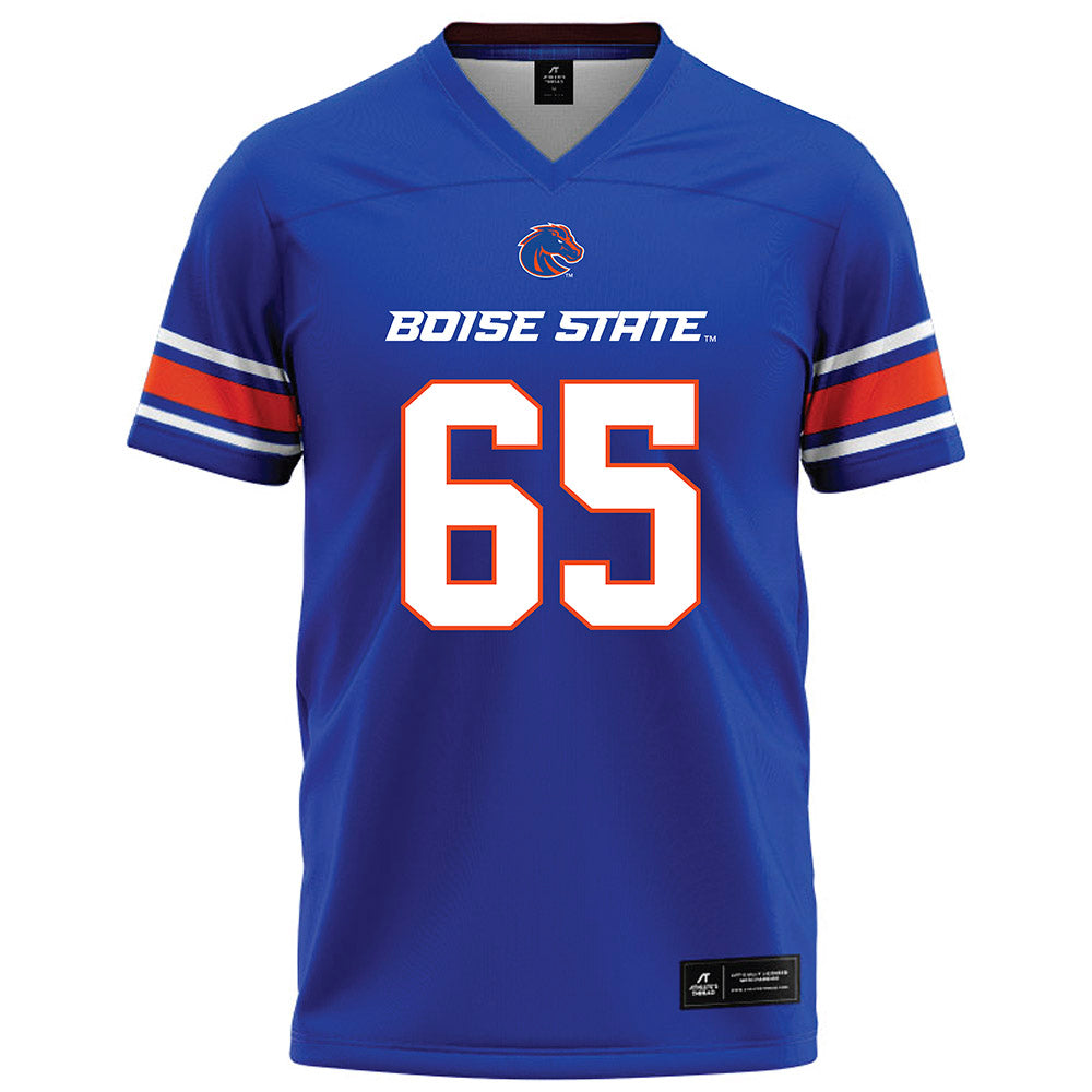 Boise State - NCAA Football : Ashton Kershner - Blue Football Jersey-0