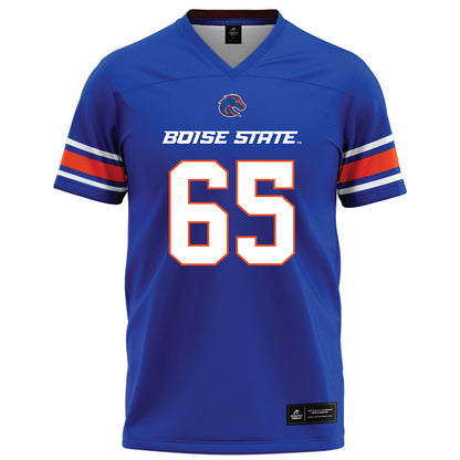 Boise State - NCAA Football : Ashton Kershner - Blue Football Jersey-0