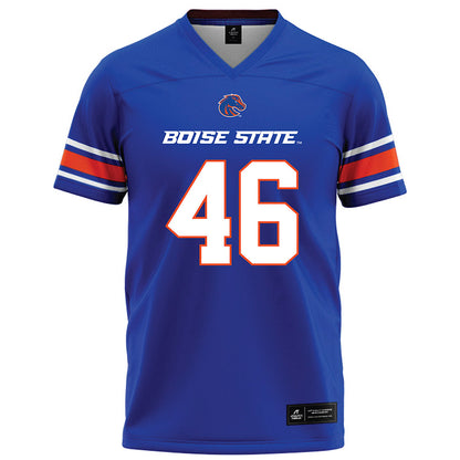 Boise State - NCAA Football : Corey Webb Jr. - Blue Football Jersey-0