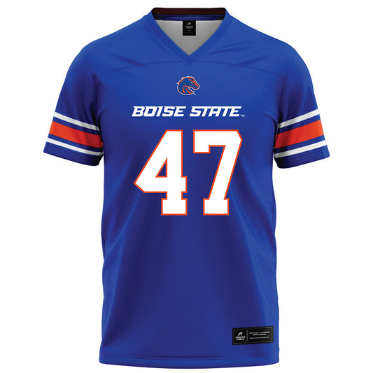 Boise State - NCAA Football : Kaden Anderson - Blue Football Jersey-0