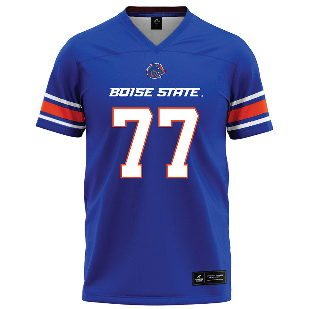 Boise State - NCAA Football : Kole Cronin - Blue Football Jersey-0