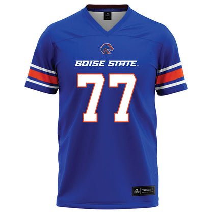 Boise State - NCAA Football : Kole Cronin - Blue Football Jersey-0