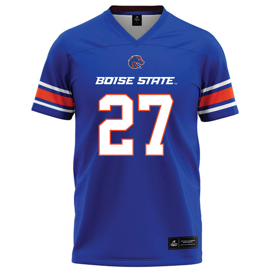 Boise State - NCAA Football : Harry Stewart - Blue Football Jersey-0