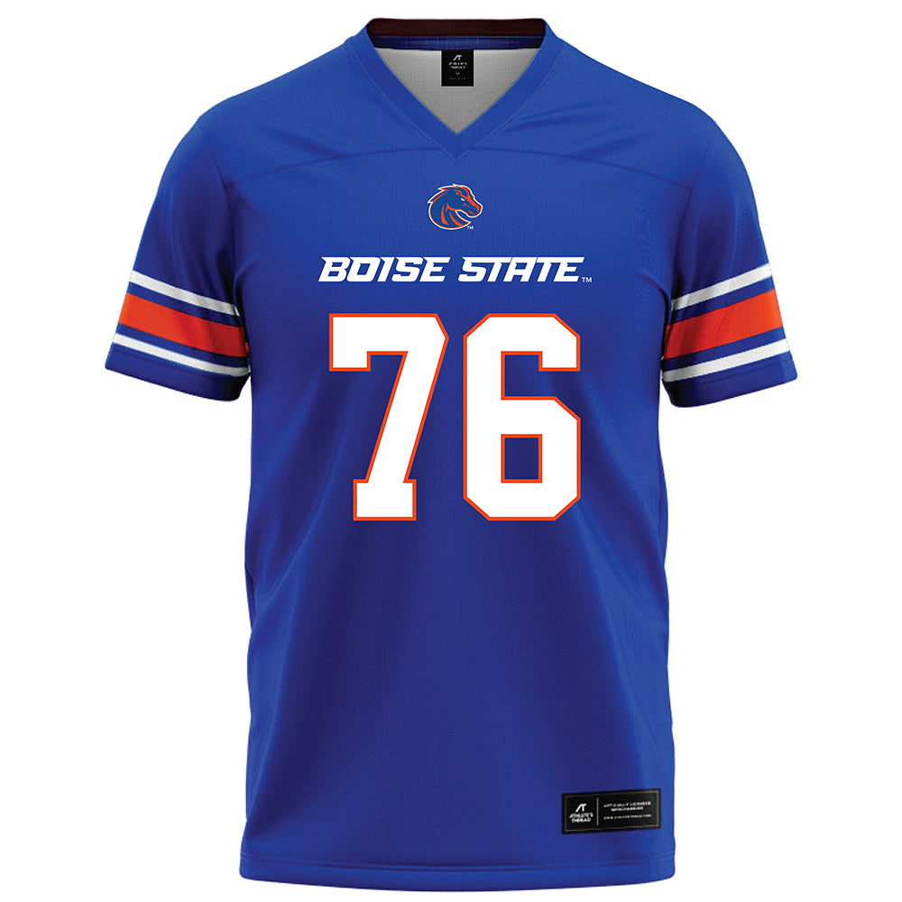Boise State - NCAA Football : Gregory Bienvenue - Blue Football Jersey-0